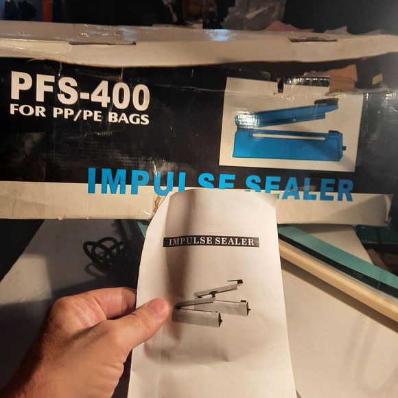 16" PFS-400 Impulse Sealer for PP/PE Bags - Gently Used, Tested, 600W - Picture 3 of 10